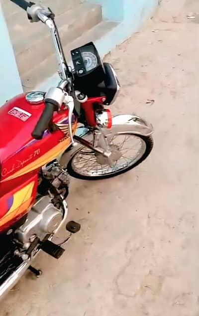 Honda CD 70 bike for saleCall WhatsApp 03246788647