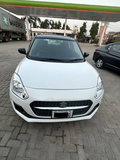 Suzuki Swift GL CVT auto registered 2024 model 2023