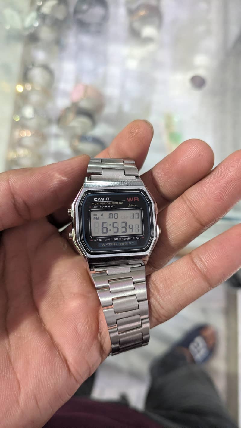Casio A158 watch 1