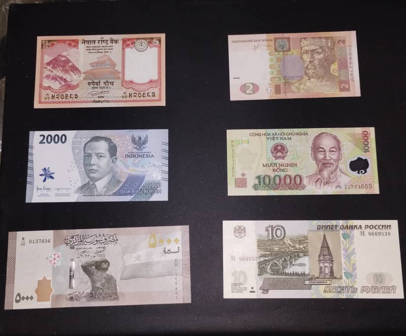 38 Different countries Notes Collection 2