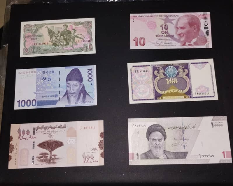 38 Different countries Notes Collection 3