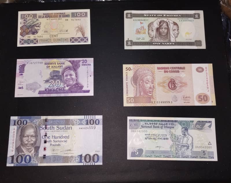 38 Different countries Notes Collection 5
