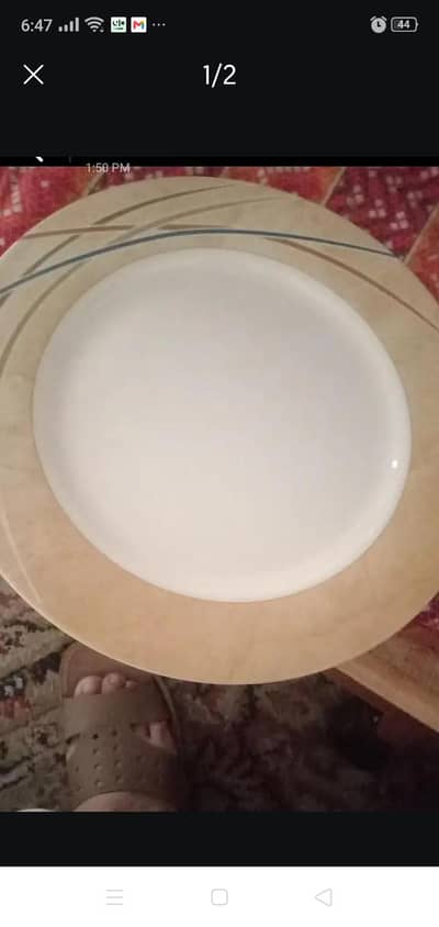 Melamine rice plates 12