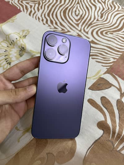 Apple iPhone 14 Pro Max 256 gb purple Factory Unlock Box Match IMEI