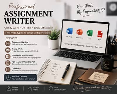 Assignment Writing & MS Office Services