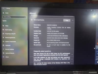 laptop Dell 5400