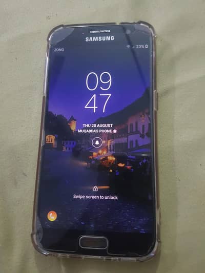 Samsung Mobile S7 with box oregional