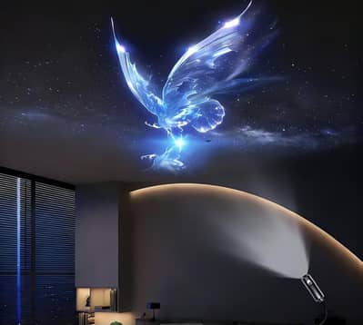 LED Projection Night Light - 1 Projector + 6 Lamp Light