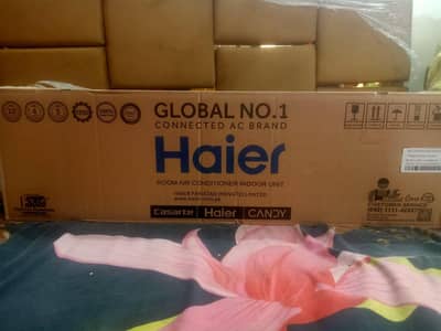 Haier 1 Ton Triple Inverter AC – Brand New Untouched, Box Pack