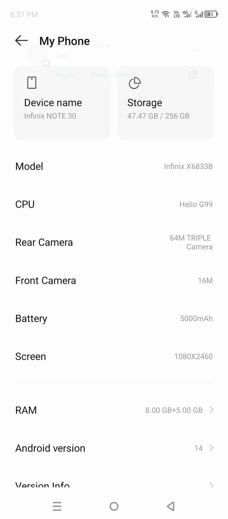 Infinix Note 30 4