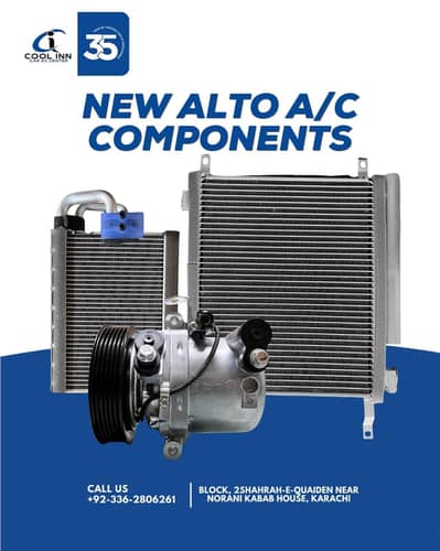 All types of Car Ac parts Available | Car ac parts