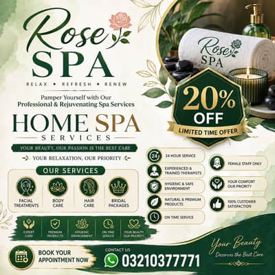 Spa,Services- Spa Center & Saloon - Spa Therapy Available