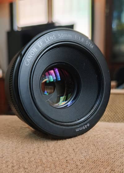 Canon 50mm f1.8 STM lens.