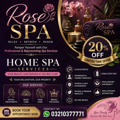 Spa,Services- Spa Center & Saloon - Spa Therapy Available