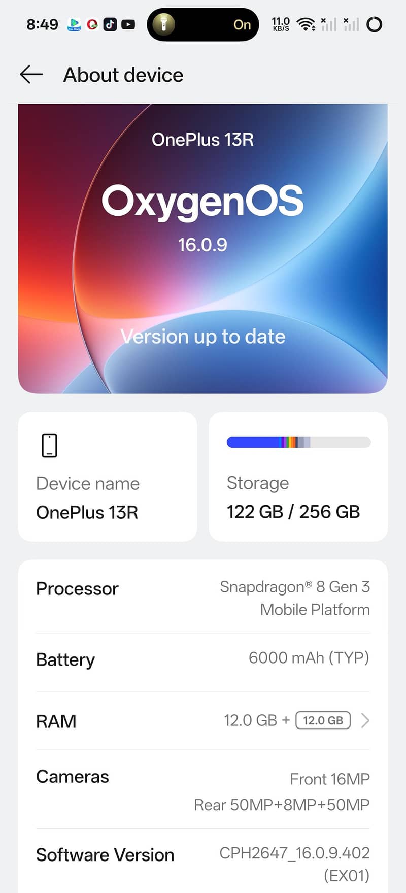 One Plus 13R 7