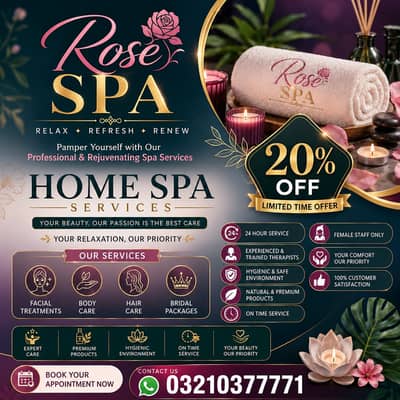 Spa,Services- Spa Center & Saloon - Spa Therapy Available