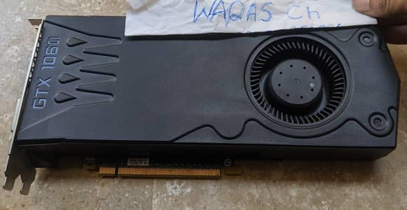 GTX 1060 6Gb DDR 5 Blower Edition cash or exchange with gtx 1660 super