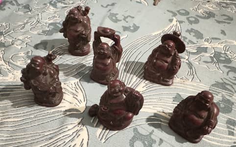 Vintage Miniature Laughing Buddha