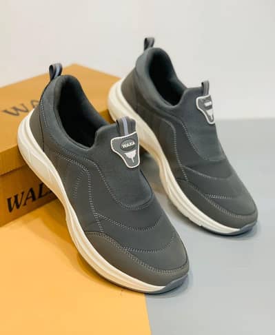 Men's Grey Casual Skechers Sneakers