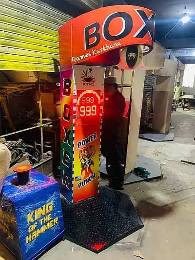 Boxer Game Puncher Punching Machine boxing Hammer game playland games