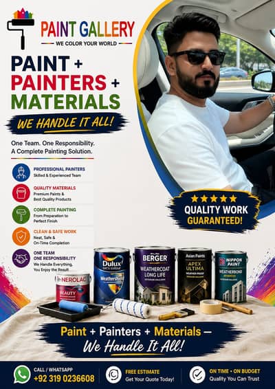 Best House Painter in Islamabad – 100% Satisfaction Guaranteed