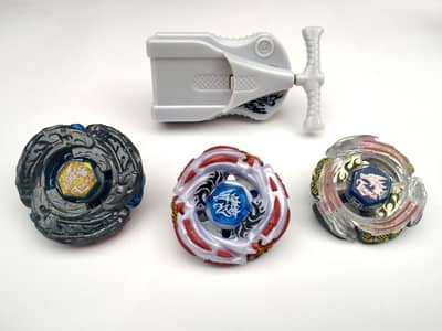 All L-Drago Beyblades with/without Bey launcher L (Takara Tomy) toy