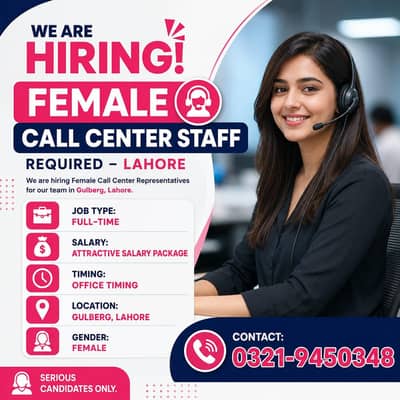 Female Calling agent Required