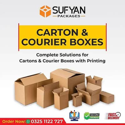 Carton, Pizza, Shoe & E-Commerce Boxes