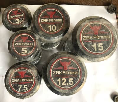 Rubber Coated Dumbbells/Fully Commercial  Dumbbells / GymDumbbells