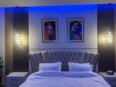 1 bed luxury furnished flat on per day rent