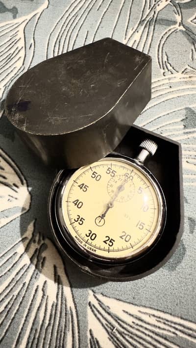 USSR Mechanical Stopwatch AGAT 16j Soviet Sport Watch  Not Workint