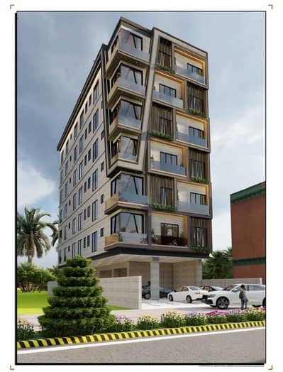 Easy Installment Brand New Luxury Apartment For Sale Facing Canal Near Doctor Hospital