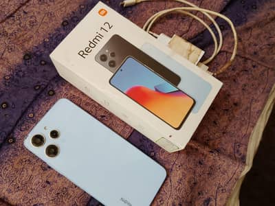 Xiaomi Redmi 12 Mobil for sale 8gb ram 128gb memory