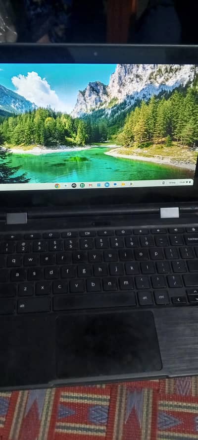brand new headphone audionic and laptop Chromebook
