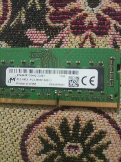 Micron 8GB DDR4 2666MHz Laptop RAM