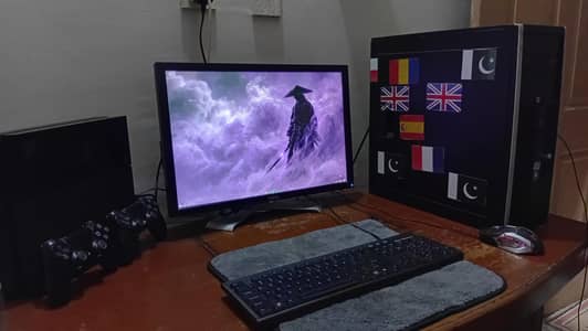 Gaming Pc + 22 inch Monitor For Sale