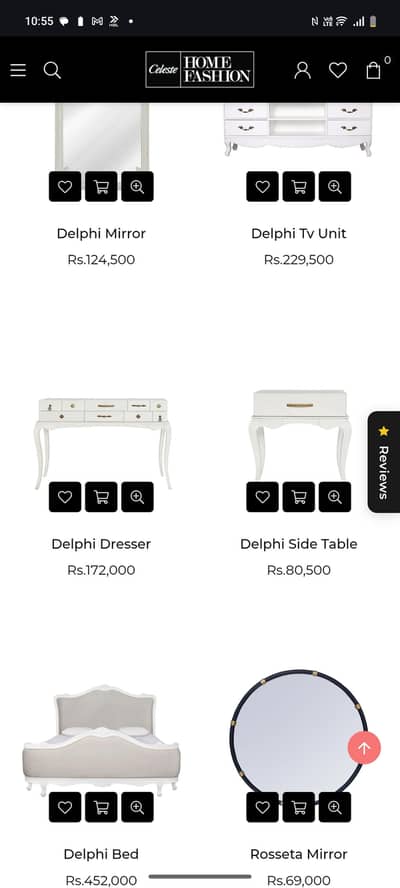 Celeste Delphi bed set