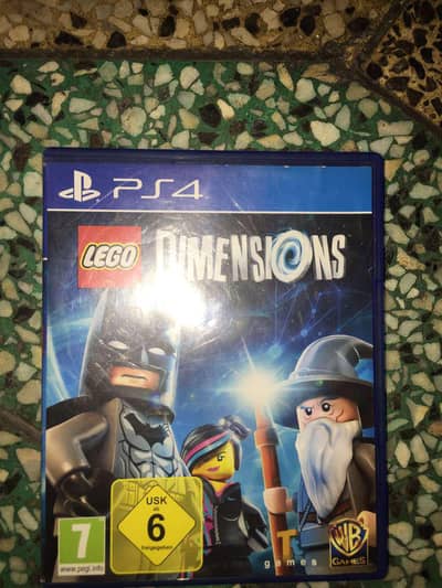 Lego Dimensions PS4 disk condition like new