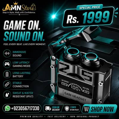 M25 Wireless Gaming Earbuds – Premium Sound & Powerful Performance