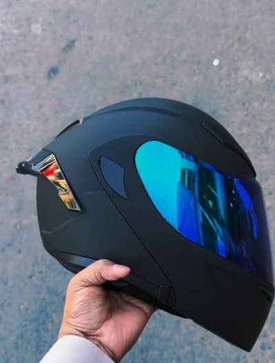 SUPERAIR SP 902 FULL BLACK | HELMET