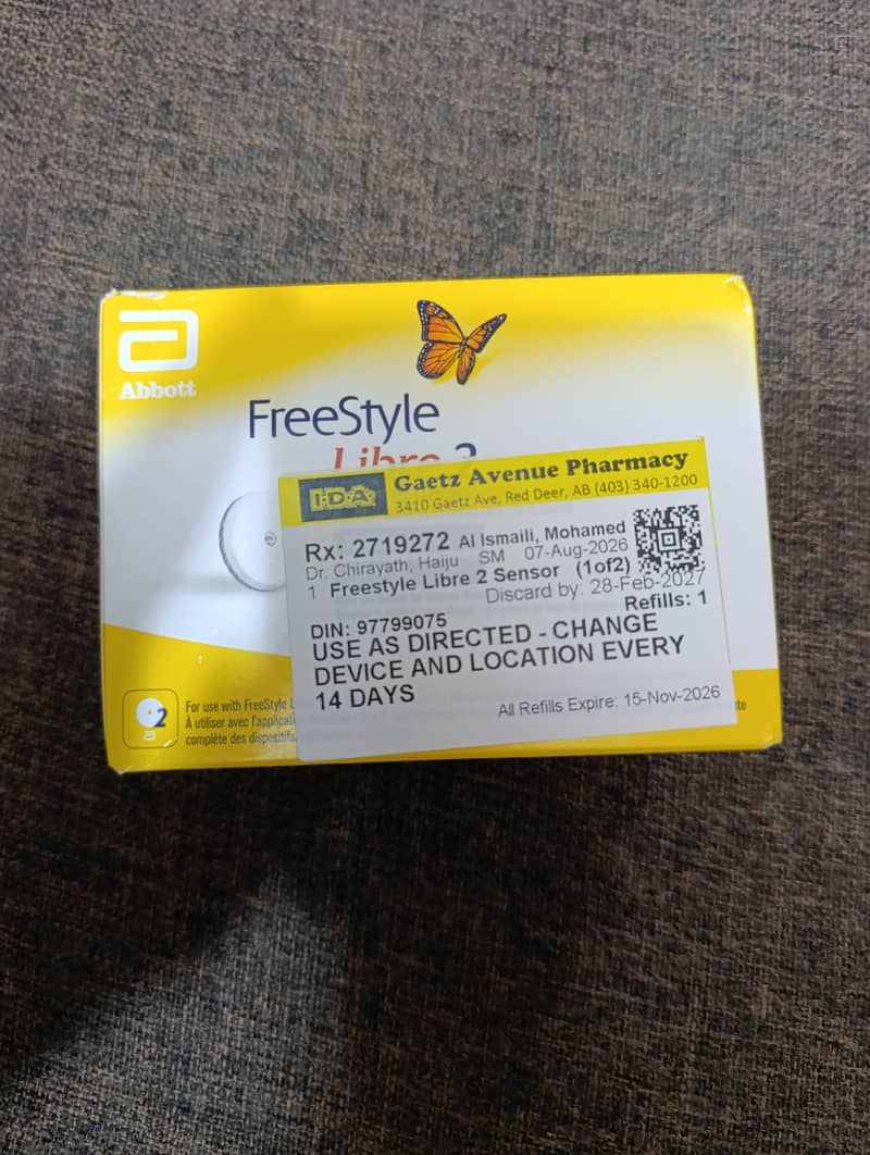 FreeStyle Libre 2 Sensor 1