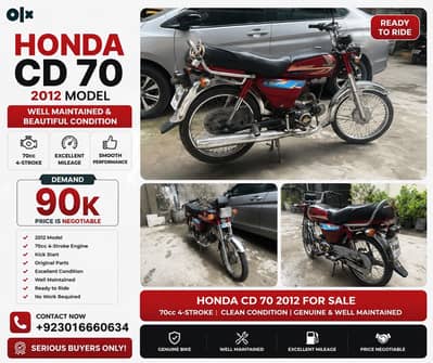 Honda Cd 70 for sale