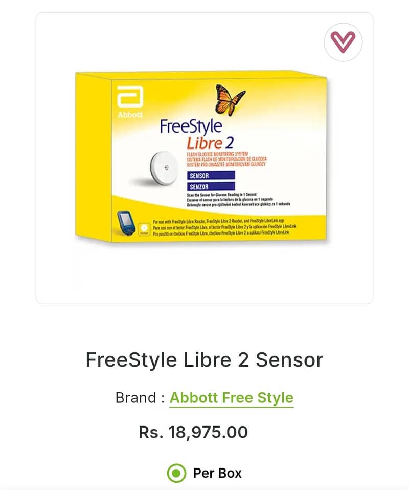 FreeStyle Libre 2 Sensor 0