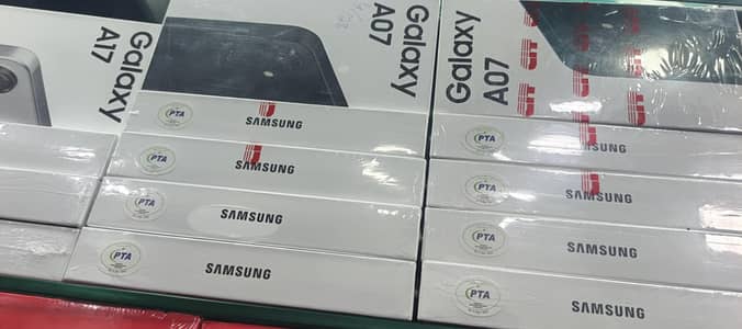 Samsung Mobile A07 4/64 box packed non active