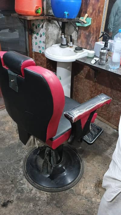 2 Barber Chairs