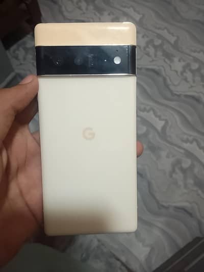 Google pixel 6 pro 256gb officel pta approved  read add argent sale