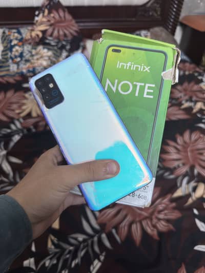 Infinix Note 8 pta approved 6gb ram 128gb memory