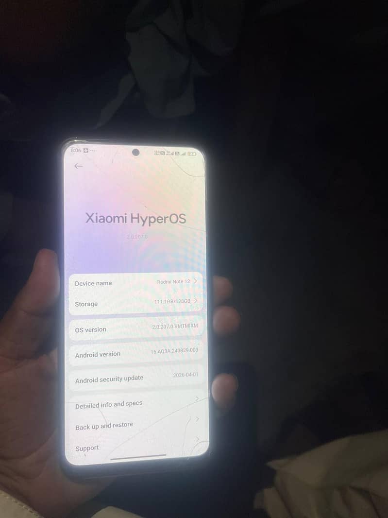 Xiaomi Redmi Note 12 6