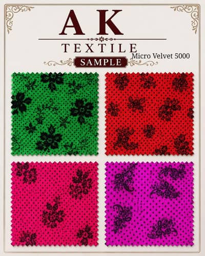 Sale print Micro Velvet