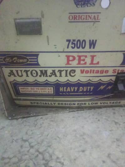 7500 watts Stabilizer for 1.5 Ton Ac for Sale in very minium price